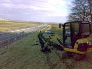 Pozemní práce na dálnici D11